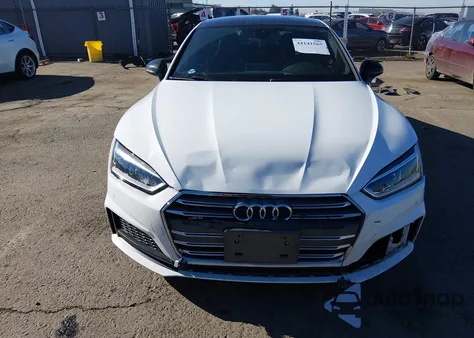 2019 Audi S5 3.0T Premium из США, поврежденный, VIN WAUB4CF5XKA016377